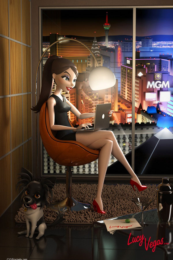 18 Creative 3D Cartoon Character Designs by Andrew Hickinbottom by