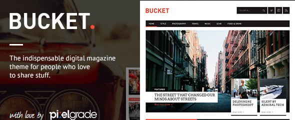 A Digital Magazine Style WordPress Theme