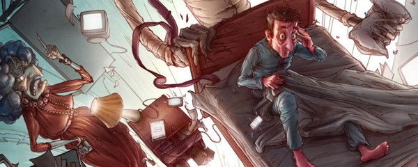 12 Colorful & Full Of Details Illustrations