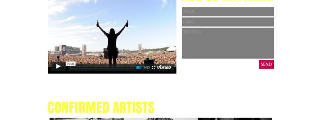 Music-festival – Create free website